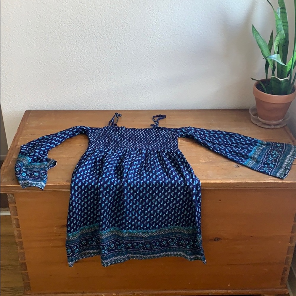 Fun open shoulder sundress